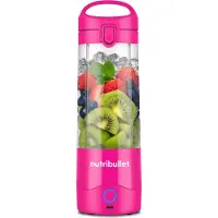NutriBullet Draagbare blender - NutriBullet - NBP003MA - 70W - 0,475L - Roze - 1 fles inbegrepen