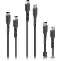 SBS TEKITCC3IN1K USB-kabel USB 3.2 Gen 1 (3.1 Gen 1) 2 m USB C Zwart