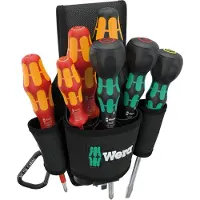 Wera 05136033001 8-delige 9621 Holsterset 2 Schroevendraaierset In Holster