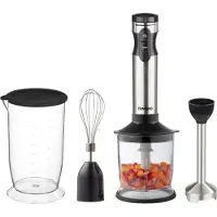 Tomado TSB9001B - Staafmixer set - Hakmolen en maatbeker - Garde - 1000W - 2 snelheden - RVS