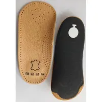 Tacco Nova - Echt Leder Ortho Support 3/4 Inlegzolen Maat 41 - Leer/Lederen - Steunzool - Platvoet - Vermoeide Voeten - Dames/Vrouwen & Heren/Mannen