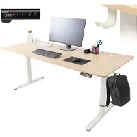 Arebos in hoogte verstelbaar elektrisch bureau 180 x 80 cm met geheugenfunctie