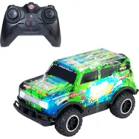 Dickie Toys Op afstand bestuurd Auto m. Licht - RC Glow Rally Tr - - OneSize - Voertuigen met Afstandbediening
