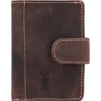 Jack kinsky Baltimore Kredietkaart etui RFID-bescherming Leer 11 cm mokka