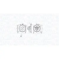 MAGNETI MARELLI 069422873010 Koelventilator
