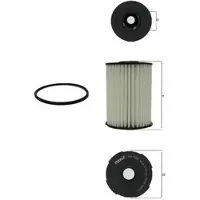 MAHLE ORIGINAL OX 1429D Oliefilter