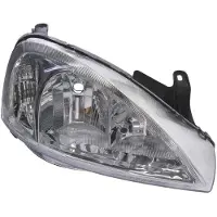 VAN WEZEL KOPLAMP RECHTS MET KNIPPERLICHT van '03 tot '05 2xH7 +Mot. Type AL 3779964 Van Wezel voor o.a. OPEL