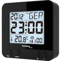 Technoline Radio gestuurde Wekker - Datum - Temperatuur - WT 235