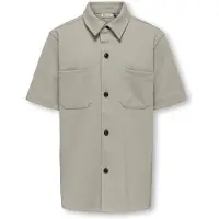 Only & Sons Junior Overhemd 'OSJNEW KODYL' taupe
