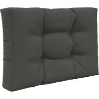 vidaXL Buitenbankkussen 2 pcs Antraciet Polyester