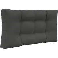 vidaXL Buitenbankkussen Polyester Antraciet 80 x 80 x 8 cm