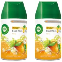 Air Wick Navulling Essential Oil Citrus 2 x 250 ml (Lemon & Ginseng)