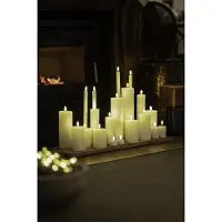 Sirius Home Sille Rechargeable Mini Candles - Lot de 2 White