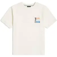 O'Neill Shirt blauw / lichtoranje / wit