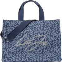 Liu Jo Shopper blauw denim / lichtblauw