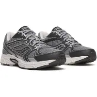 Saucony Sneakers laag 'RIDE MILLENNIUM' zilvergrijs / donkergrijs / zwart