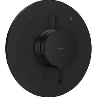 Axor One - Inbouwkraan, voor 2 functies, mat zwart 48415670
