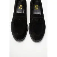 Forever & Always Bree Platform Penny Leren Loafer