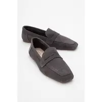 Forever & Always Morne Leren Loafers Dames