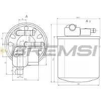 Bremsi FE0056 Brandstoffilter