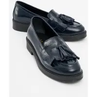Forever & Always Milly Leren Kwast Loafer