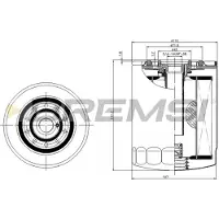 Bremsi FL0297 Oliefilter