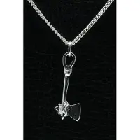 MOOYE ® - Collectie Zilveren Strijdbijl ketting hanger