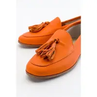 Forever & Always Mona Zacht Leren Kwast Loafer Dames