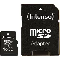 Intenso 3424470 - microSDHC 16GB - Class 10 UHS-I - Waterdicht