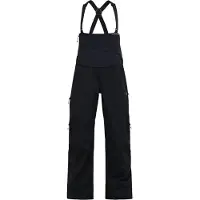 Peak Performance - Dames toerskikleding - W Ascent Softshell Bib Pants Black voor Dames van Softshell - Maat M - Zwart