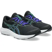 Asics Dames Trainers Contend 9 Gs zwart (36), Plat, Veters, Casual, Sportief, Meerdere sporten, kinderkleding 1014A337