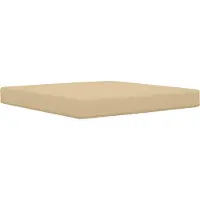 vidaXL Buitenbankkussen Polyester Beige 80 x 80 x 8 cm