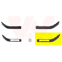 VAN WEZEL 0322583 Plaat, bumper