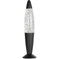 Mexlite Speelse Glitter Tafellamp Volcan 4187ZW – Een Sprankelend Spektakel