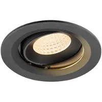 SLV Inbouwspot Numinos Move M zwart 2700K - 55gr
