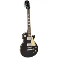 SX Elektrische gitaar - EF3-BK - LP Standard-stijl - Set Neck - 2x Humbucker - Maple Top - Zwart