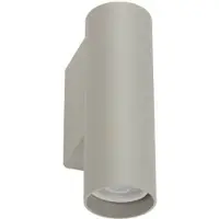 Nowodvorski Lighting Lichtgrijze wandspot Fourty S down