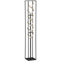 FISCHER&HONSEL GMBH Design vloerlamp Gian zwart led