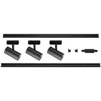 SLV Railverlichting set Noblo 1-fase - zwart - 2700K