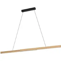 Stars of Light Hanglampe , Mogetonello, dimbare, Hout, Woonkamer, Aluminium, Modern