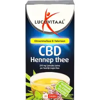Lucovitaal 2+2 Gratis: Thee Hennep Cbd 20 Stuks