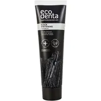 Ecodenta 2+1 gratis | Black Whitening Tandpasta Houtskool - 100ml