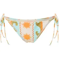 Billabong Bikinibroek 'SUNBLIND' lichtblauw / olijfgroen / oranje / wit