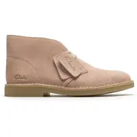 Clarks Desert Bt Evo. Dames Veterschoenen - Light Pink Suede