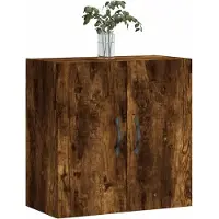 vidaXL Wandkast 60x31x60 cm bewerkt hout gerookt eikenkleurig