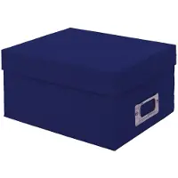 Henzo Foto opbergdoos - bewaardoos - - Mika - Blauw