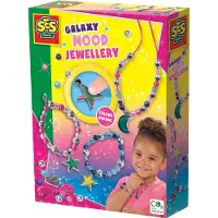 SES Creative - Galaxy - Mood sieraden - temperatuur gevoelige bedels - gemakkelijk te rijgen - elastieken koord, past altijd - knutselen meisjes