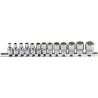 Bgs Doppen/ Doppenset 1/4" (12 kant) 13 delig BGS 2269
