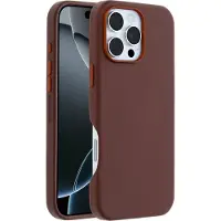 Otterbox Symmetry Apple iPhone 16 Pro Max Back Cover met MagSafe Magneet Leer Bruin