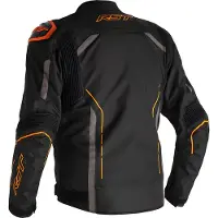 Rst S-1 Textiele Jas Zwart Oranje Grijs Maat 42